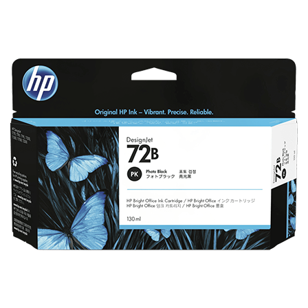Hình của HP 72B 130-ml Photo Black DesignJet Ink Cartridge 3WX07A (thay cho mã C9370)