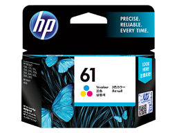 HP 61 Tri-color Original Ink Cartridge (CH562WA)