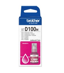 Hiển thị chi tiết cho Mực in Brother BTD100 Magenta Mực in Brother BTD100 Magenta