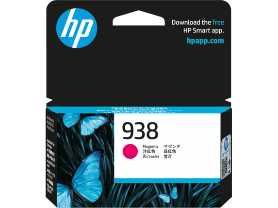 Mực in HP 938 Magenta Original Ink Cartridge (4S6X6PA)