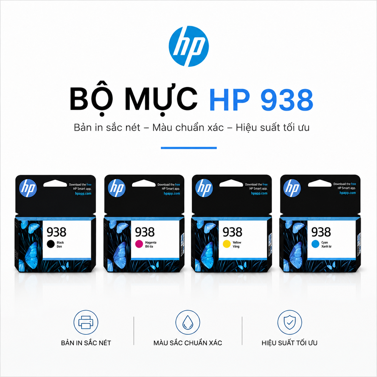 Bộ mực  Máy in màu đa chức năng HP OFFICEJET PRO 9730